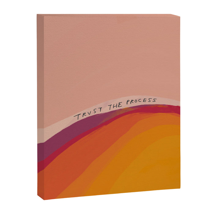 Trust The Process Canvas Print Gallery Image 1