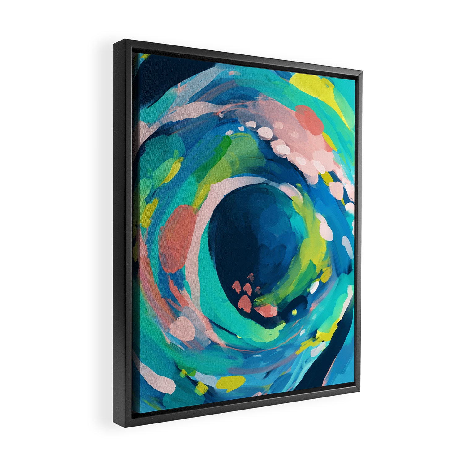 When you encounter joy again, let it in Framed Canvas Print Gallery Image 2