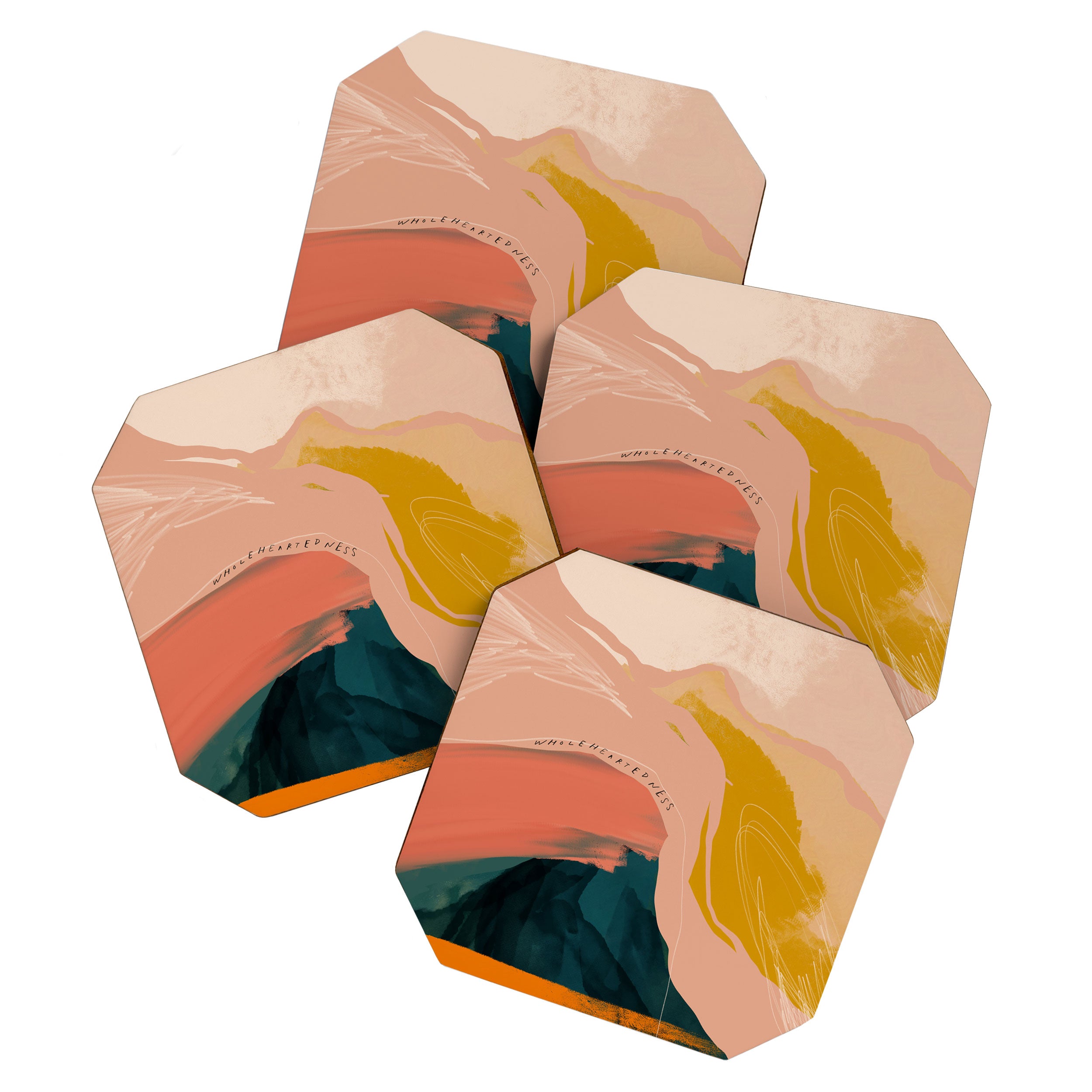 "Wholeheartedness" Coaster Gallery Image 1