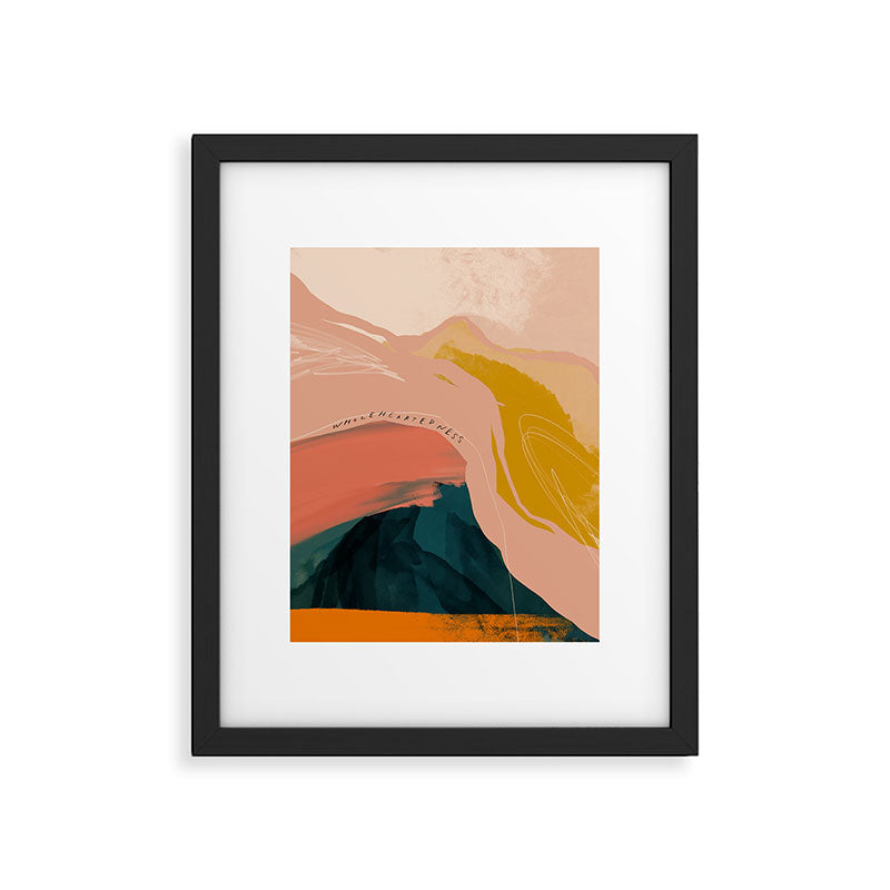 "Wholeheartedness" Framed Art Print Gallery Image 6