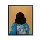 Worthy Of Love No Matter Who Does Or Does Not Notice You. Original Quote By Morgan Harper Nichols Framed Canvas Print Gallery Image 8