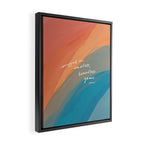 wrapped in endless, boundless grace Framed Canvas Print Gallery Image 2