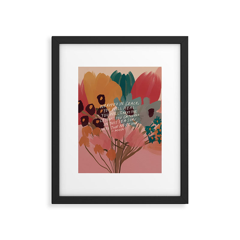 Wrapped in. grace Framed Art Print Gallery Image 4