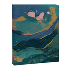 "You Are Worthy" Midnight Background Canvas Print Gallery Image 8