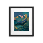 "You Are Worthy" Midnight Background Framed Art Print Gallery Image 6