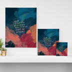 "Your Story Of Resilience Will Stir Up Hope In Others." Canvas Print Gallery Image 3