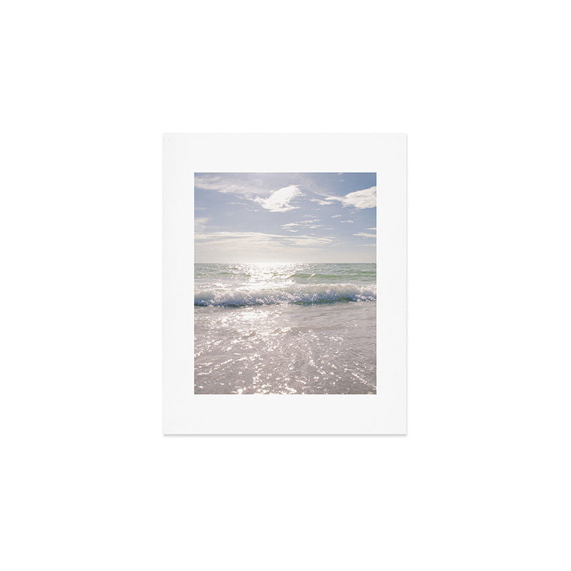 Glittery Sea Art Print Gallery Image 1