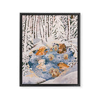 candlelights that never fade Framed Canvas Print Gallery Image 6