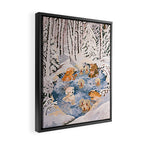 candlelights that never fade Framed Canvas Print Gallery Image 2