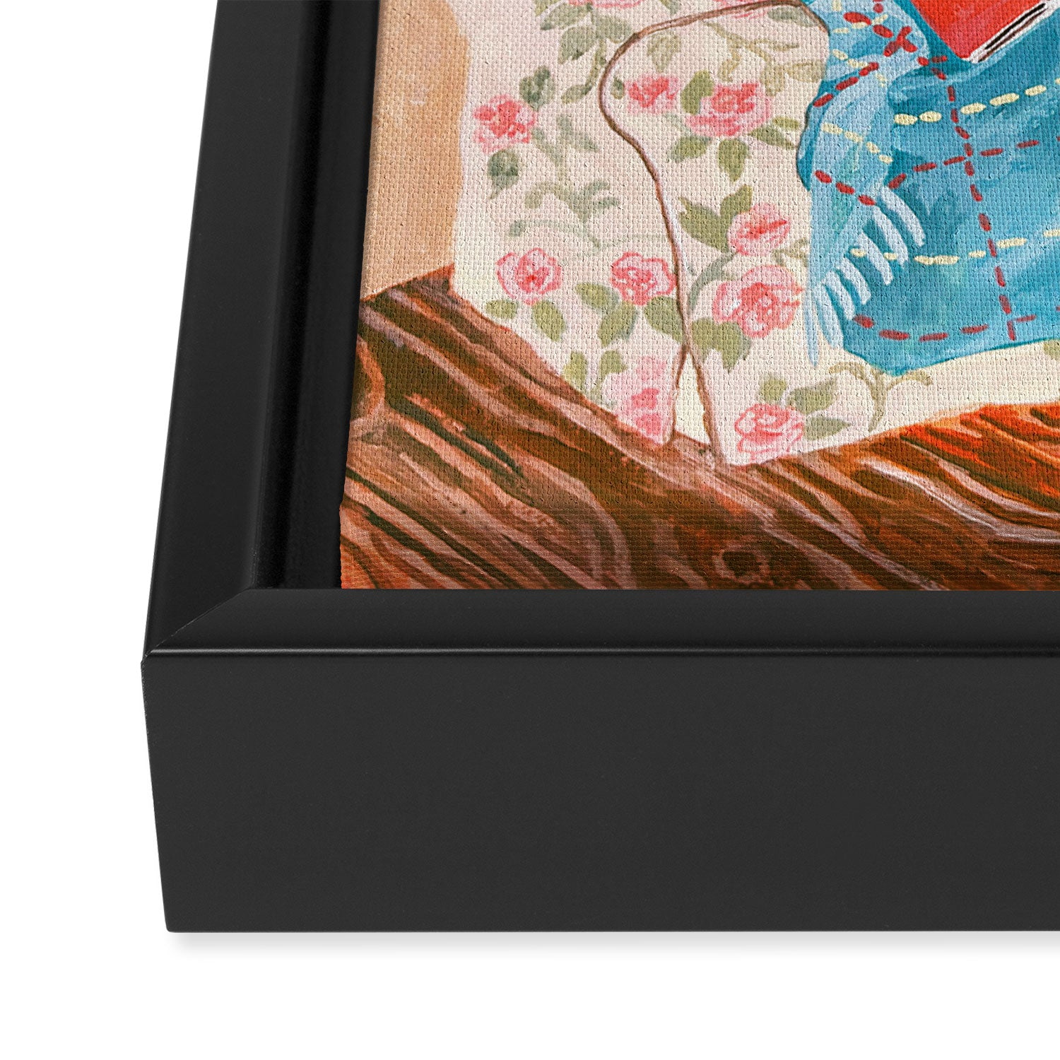 good morning radio Framed Canvas Print Gallery Image 3