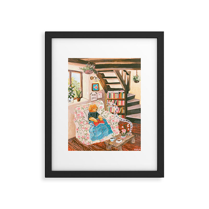 good morning radio Framed Art Print Gallery Image 5