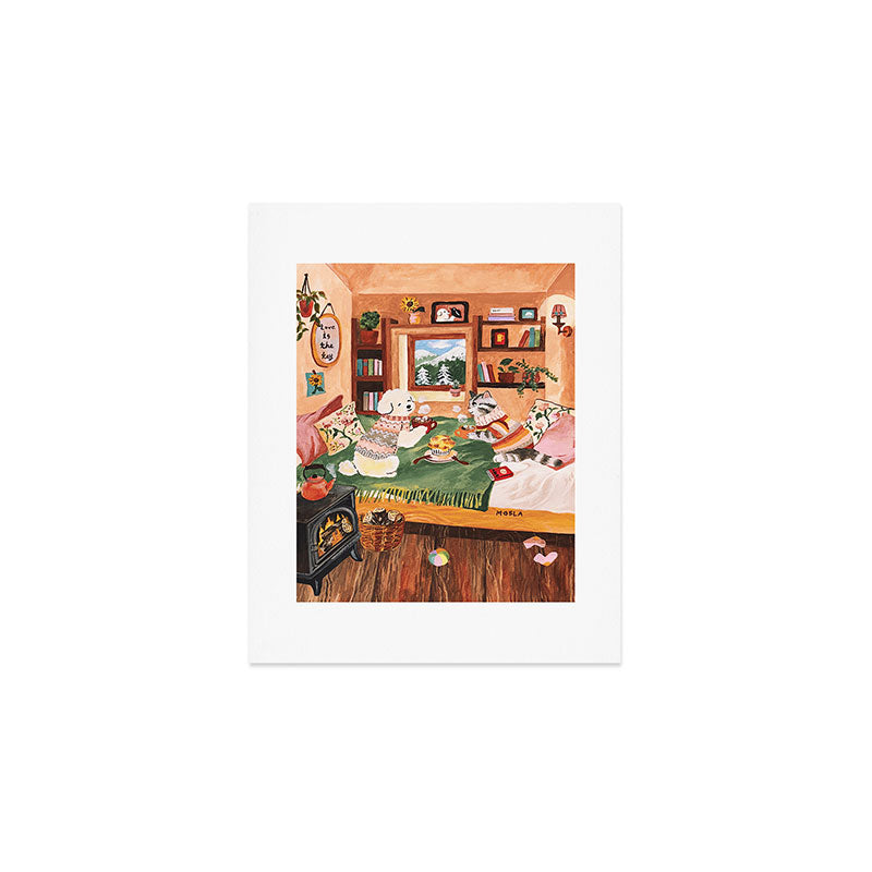 hot cocoa Art Print Gallery Image 1