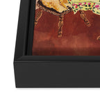 perfect raspberry pie Framed Canvas Print Gallery Image 3