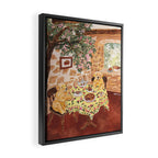 perfect raspberry pie Framed Canvas Print Gallery Image 2
