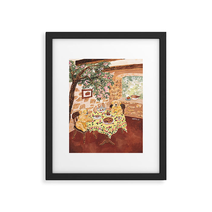 perfect raspberry pie Framed Art Print Gallery Image 1