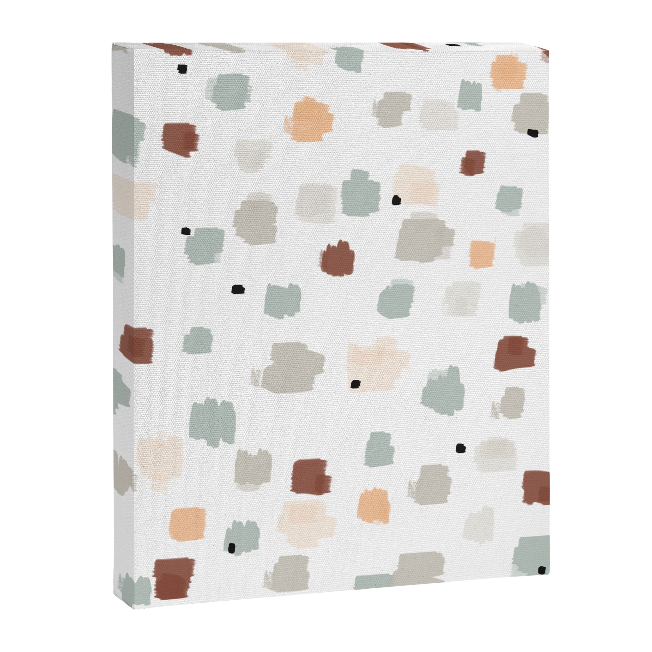 Bloom Field - Peach Canvas Print Gallery Image 6
