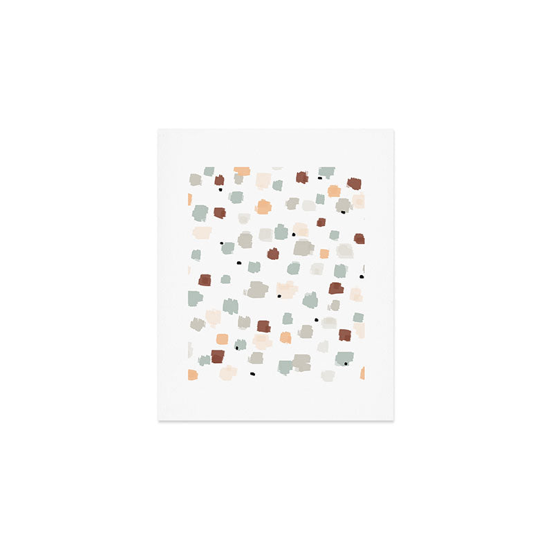 Bloom Field - Peach Art Print Gallery Image 1