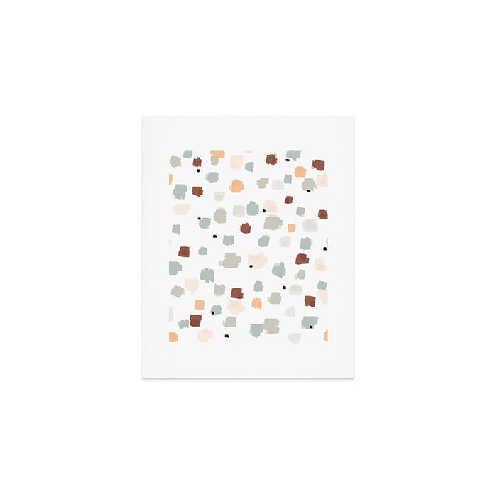 Bloom Field - Peach Art Print Gallery Image 1