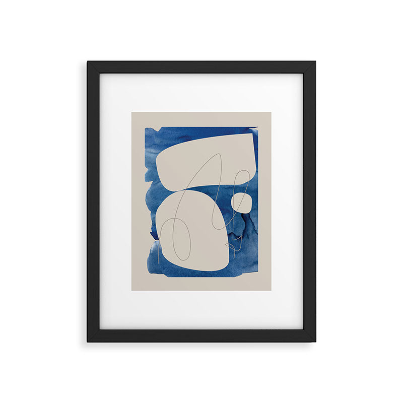 Blue Monday 01 Framed Art Print Gallery Image 1