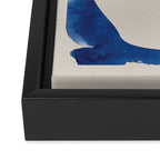 Blue Monday 02 Framed Canvas Print Gallery Image 3