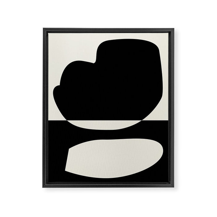 // Reverse 01 Framed Canvas Print Gallery Image 1