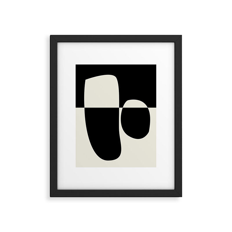 // Reverse 02 Framed Art Print Gallery Image 1