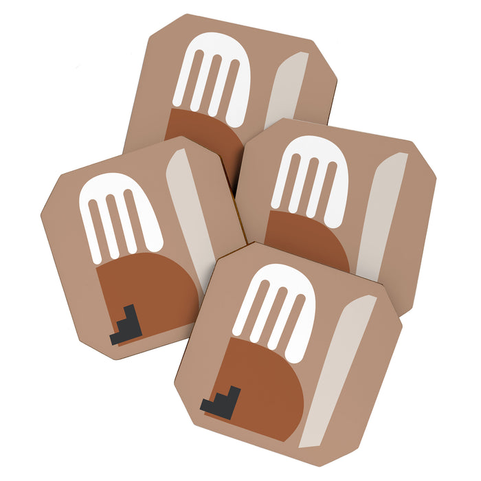 Shape study #10 - Stackable Collection Coaster Gallery Image 1