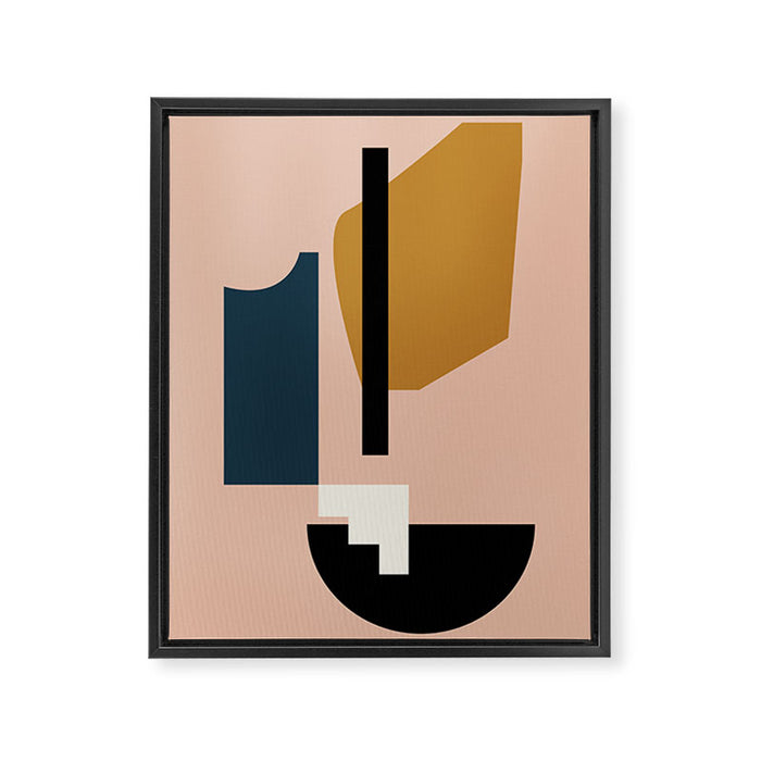 Shape study #2 - Lola Collection Framed Canvas Print Gallery Image 1