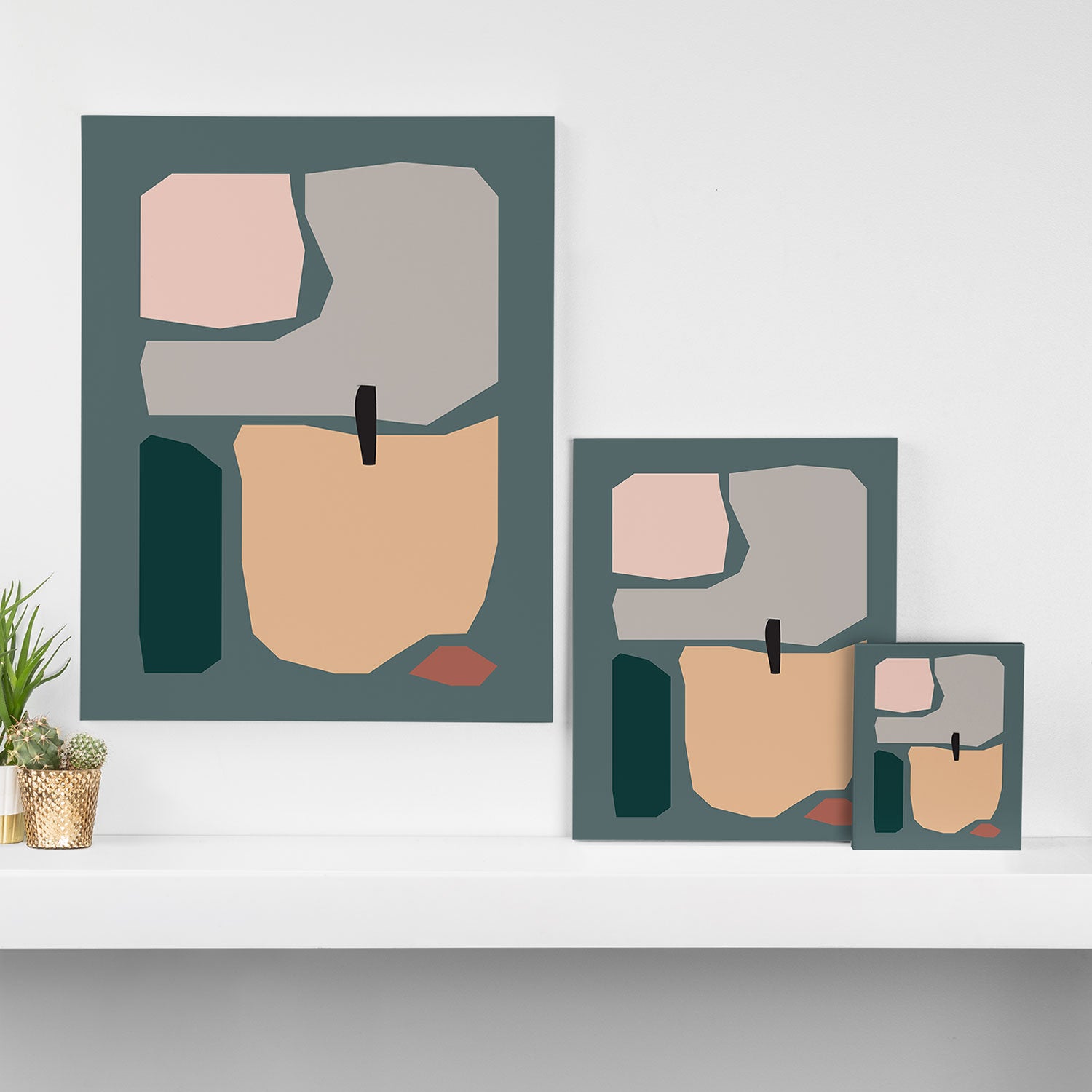// Shape study #20 Canvas Print Gallery Image 3