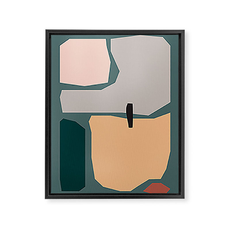 // Shape study #20 Framed Canvas Print Gallery Image 8