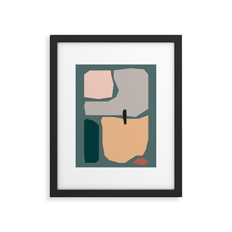 // Shape study #20 Framed Art Print Gallery Image 6