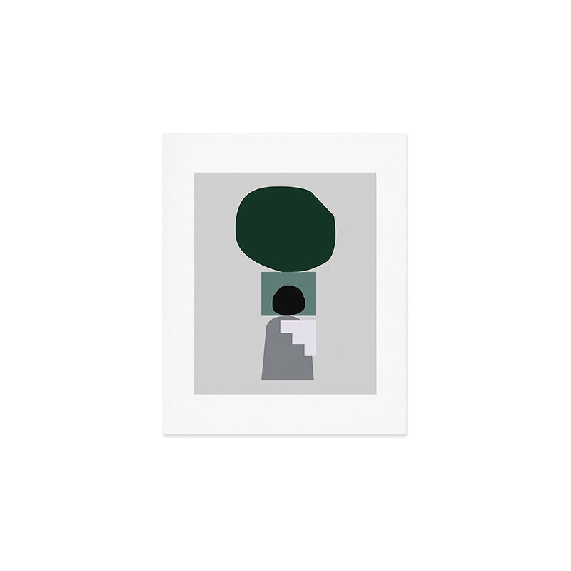 Shape study #3 - Stackable Collection Art Print Gallery Image 1