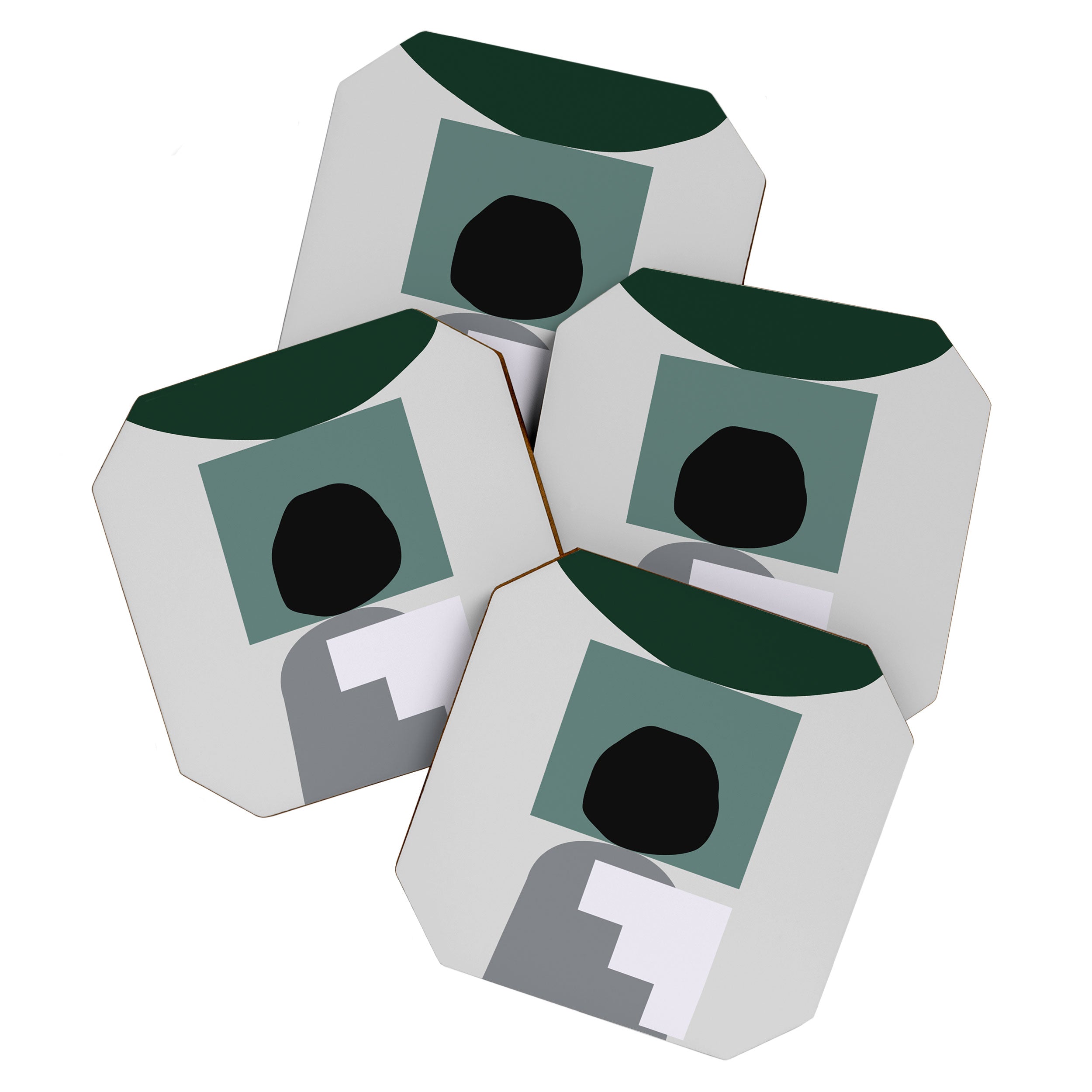 Shape study #3 - Stackable Collection Coaster Gallery Image 1