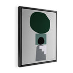 Shape study #3 - Stackable Collection Framed Canvas Print Gallery Image 2