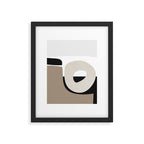 Shape Study #40 - Stone Framed Art Print Gallery Image 5