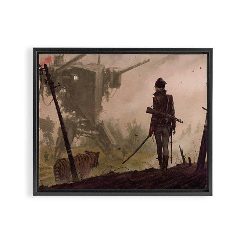 1920 - Rusviet finest Framed Canvas Print Gallery Image 3