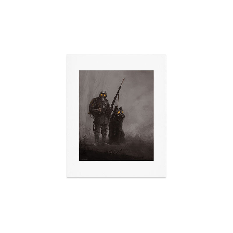 Infantryman Art Print Gallery Image 1