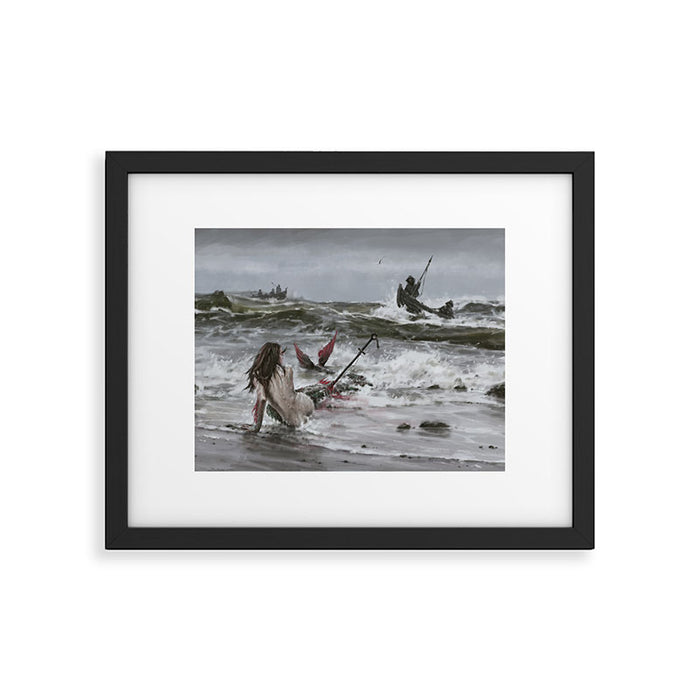 The last mermaid of the northern seas Framed Art Print Gallery Image 1