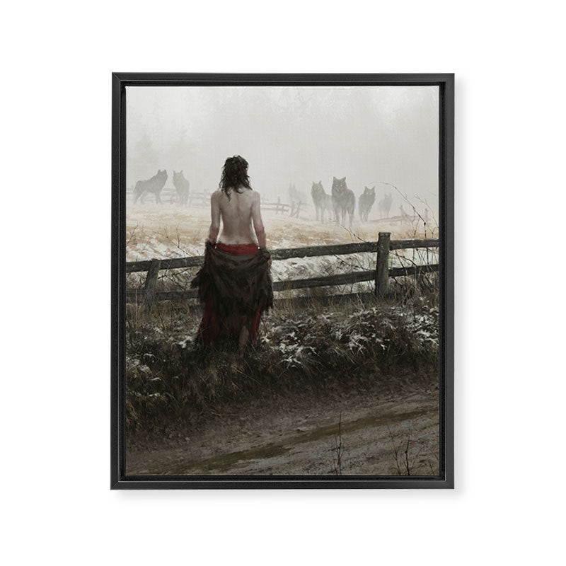 true nature Framed Canvas Print Gallery Image 3