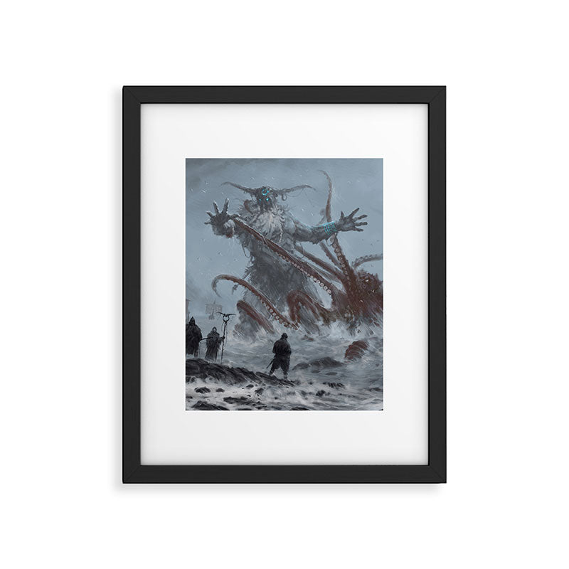 Ymaar - the ancient protector Framed Art Print Gallery Image 4