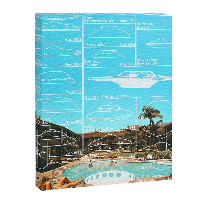 60s UFO sightings Canvas Print Gallery Image 1