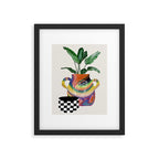 A house plant / Still life Framed Art Print Gallery Image 5