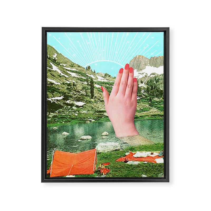 A strange dream Framed Canvas Print Gallery Image 6