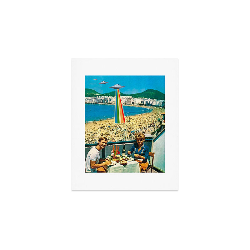 A Summer Vacation Art Print Gallery Image 1
