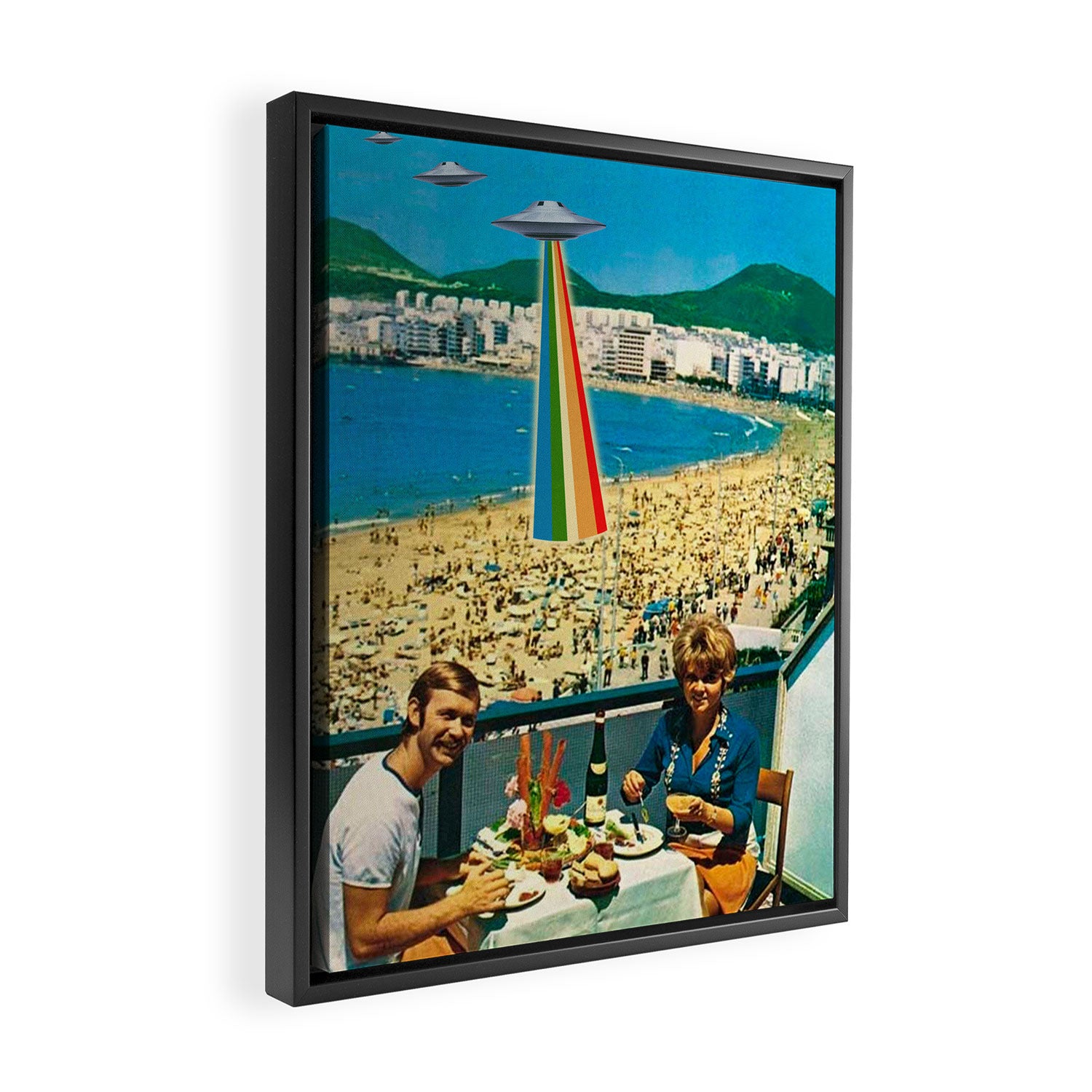 A Summer Vacation Framed Canvas Print Gallery Image 2