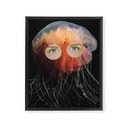 A (very) Jelly Fish Framed Canvas Print Gallery Image 8