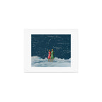 A walk in the Clouds // On Friendship Art Print Gallery Image 1