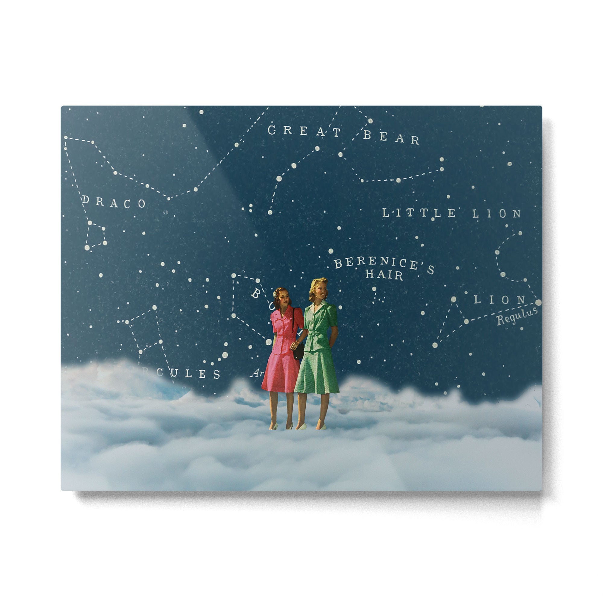 A walk in the Clouds // On Friendship Metal Print Gallery Image 4