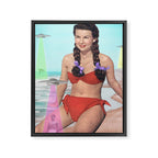 Abductions on the Beach Framed Canvas Print Gallery Image 8