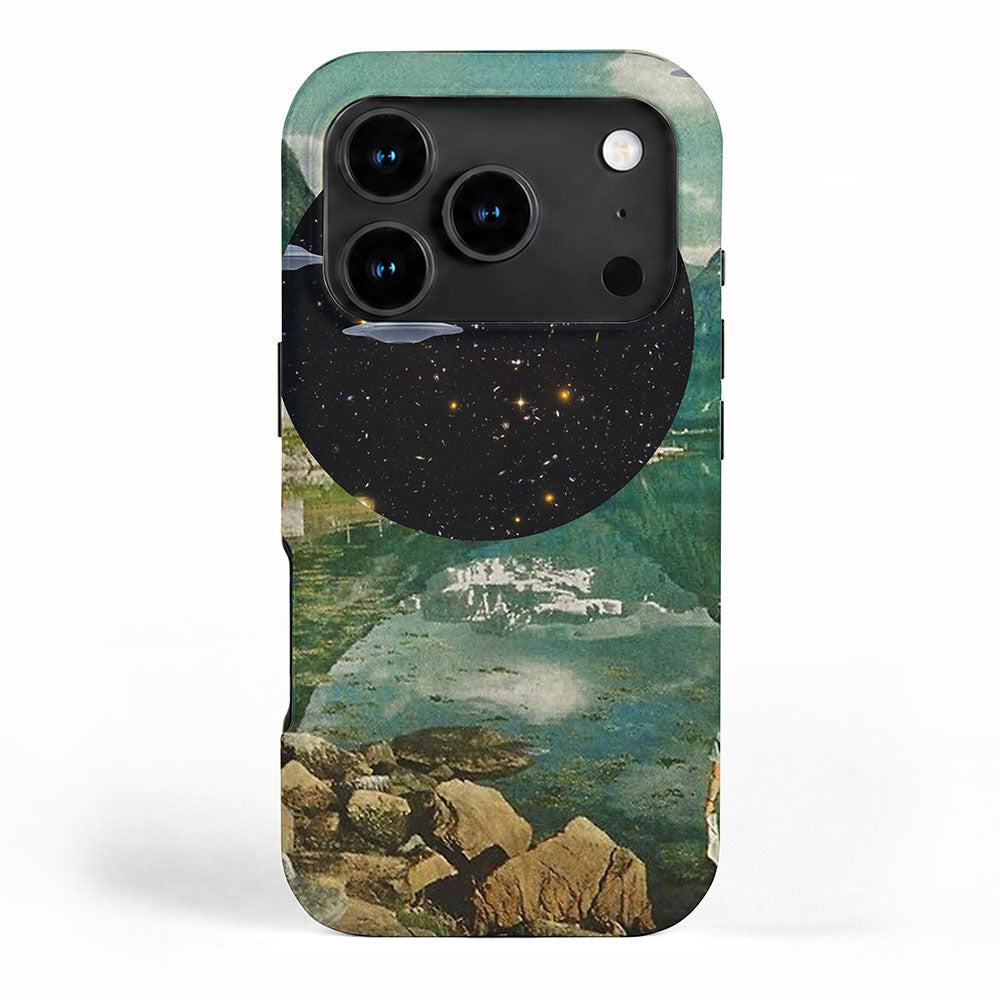Alien Escapade iPhone Case Gallery Image 1